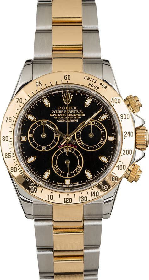 rolex daytona two tone pre owned|rolex daytona price chart.